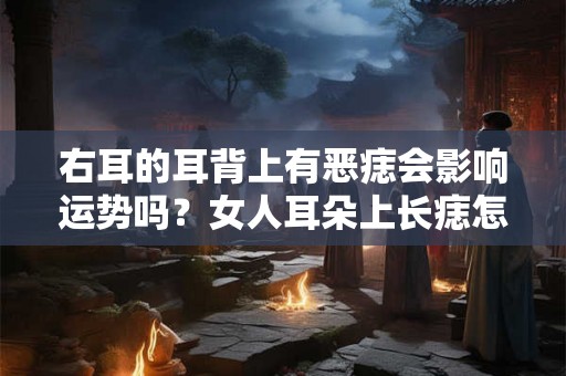 右耳的耳背上有恶痣会影响运势吗？女人耳朵上长痣怎么样？