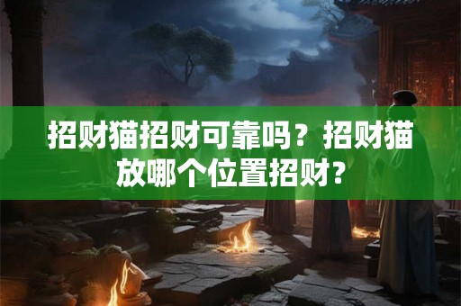 招财猫招财可靠吗?招财猫放哪个位置招财? 招财猫招财可靠吗?招财猫放哪个位置招财?