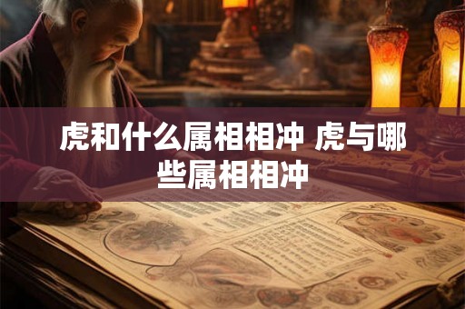虎和什么属相相冲 虎与哪些属相相冲