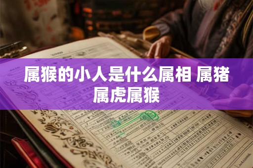 属猴的小人是什么属相 属猪属虎属猴