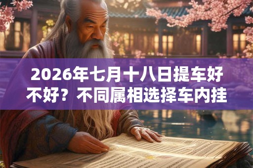2026年七月十八日提车好不好?不同属相选择车内挂饰技巧 2026年七月十八日提车好不好?不同属相选择车内挂饰技巧