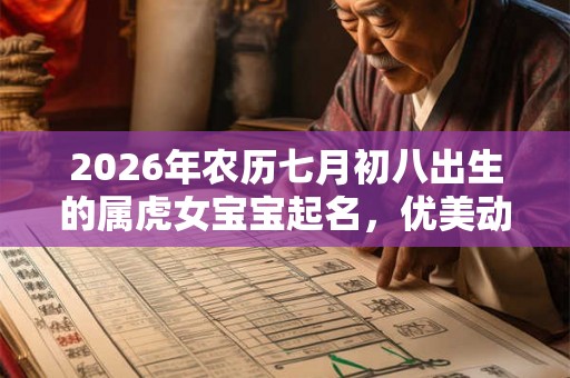 2026年农历七月初八出生的属虎女宝宝起名，优美动听的名字