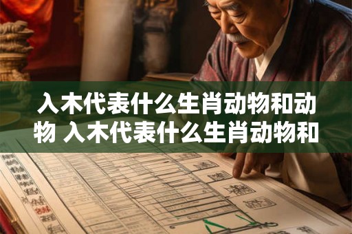 入木代表什么生肖动物和动物 入木代表什么生肖动物和动物图片
