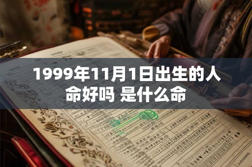 1999年11月1日出生的人命好吗 是什么命