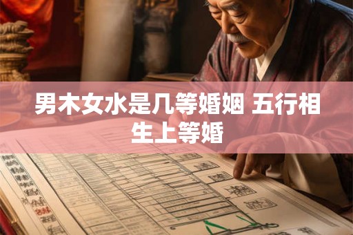 男木女水是几等婚姻 五行相生上等婚