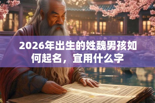 2026年出生的姓魏男孩如何起名，宜用什么字