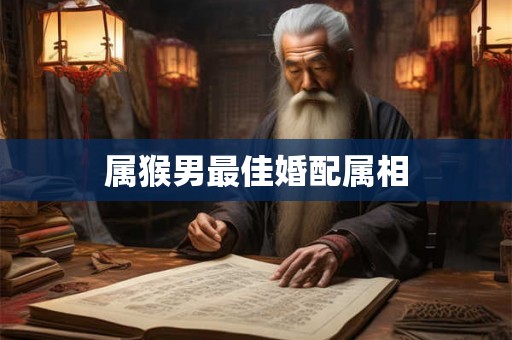 属猴男最佳婚配属相