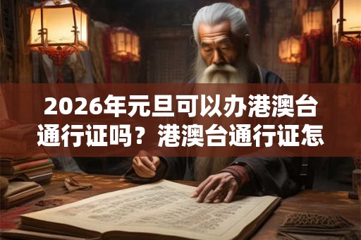 2026年元旦可以办港澳台通行证吗?港澳台通行证怎么办? 2026年元旦可以办港澳台通行证吗?港澳台通行证怎么办?