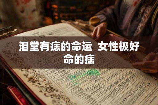 泪堂有痣的命运 女性极好命的痣 泪堂有痣的命运 女性极好命的痣