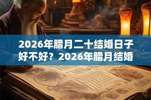 2026年腊月二十结婚日子好不好？2026年腊月结婚吉日