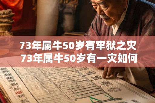 73年属牛50岁有牢狱之灾 73年属牛50岁有一灾如何化解