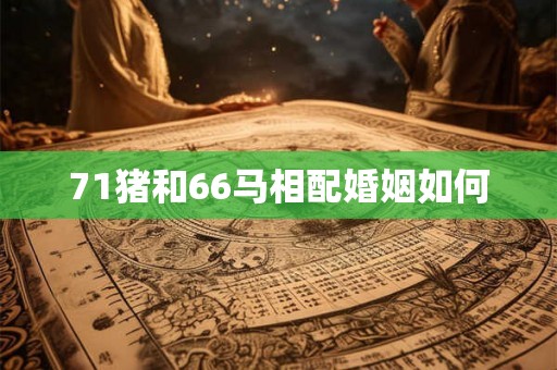 71猪和66马相配婚姻如何 71猪和66马相配婚姻如何