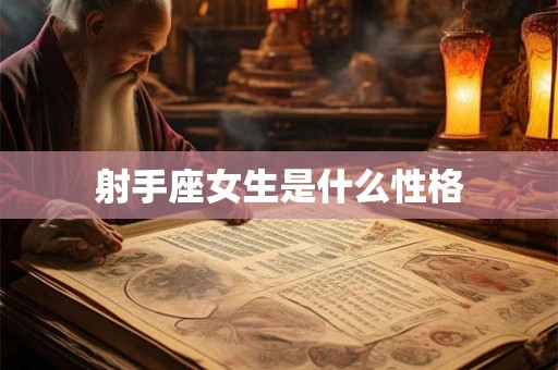 射手座女生是什么性格