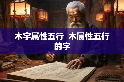 木字属性五行 木属性五行的字 木字属性五行 木属性五行的字