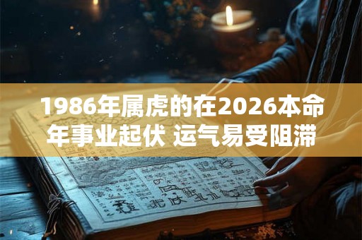 1986年属虎的在2026本命年事业起伏 运气易受阻滞 1986年属虎的在2026本命年事业起伏 运气易受阻滞