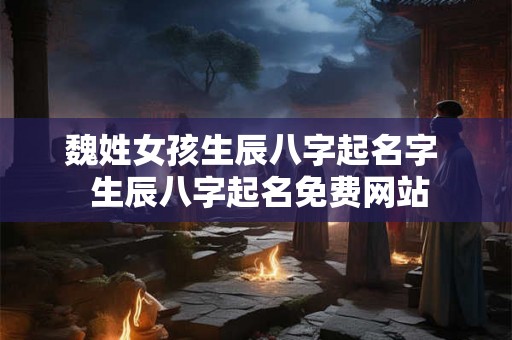 魏姓女孩生辰八字起名字  生辰八字起名免费网站