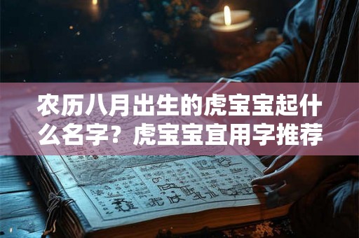 农历八月出生的虎宝宝起什么名字？虎宝宝宜用字推荐！
