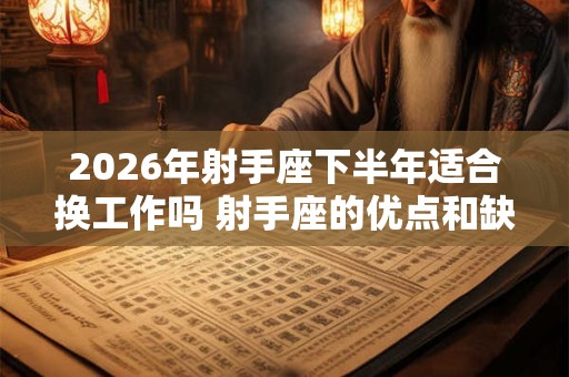 2026年射手座下半年适合换工作吗 射手座的优点和缺点