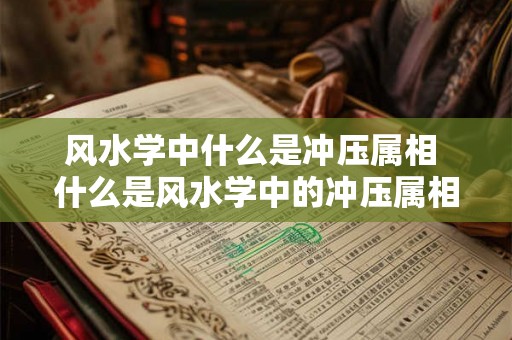 风水学中什么是冲压属相 什么是风水学中的冲压属相
