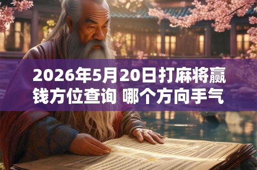 2026年5月20日打麻将赢钱方位查询 哪个方向手气佳