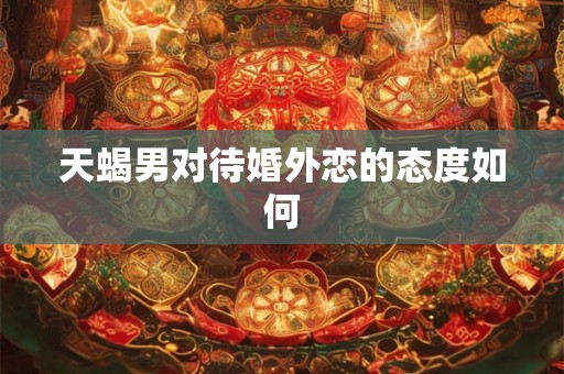 天蝎男对待婚外恋的态度如何 天蝎男对待婚外恋的态度如何