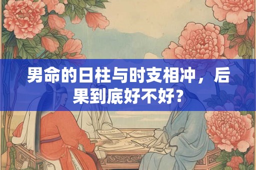 男命的日柱与时支相冲，后果到底好不好？