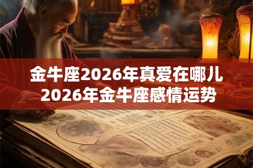 金牛座2026年真爱在哪儿 2026年金牛座感情运势 金牛座2026年真爱在哪儿 2026年金牛座感情运势