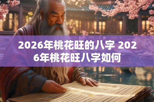 2026年桃花旺的八字 2026年桃花旺八字如何 2026年桃花旺的八字 2026年桃花旺八字如何