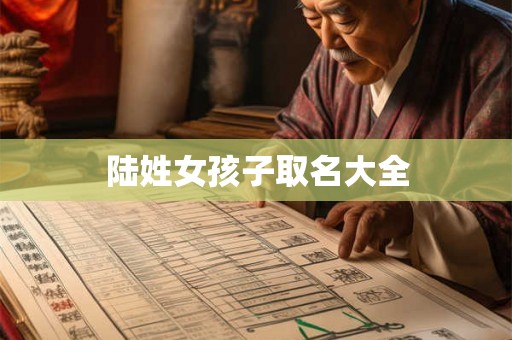 陆姓女孩子取名大全