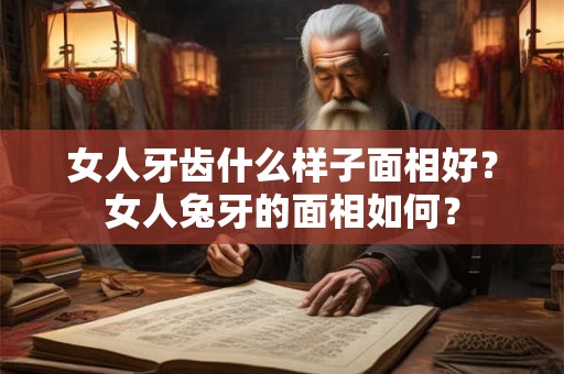 女人牙齿什么样子面相好？女人兔牙的面相如何？