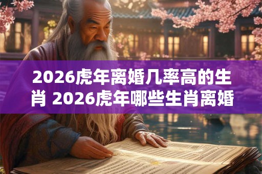 2026虎年离婚几率高的生肖 2026虎年哪些生肖离婚几率高