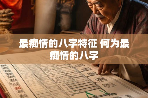 最痴情的八字特征 何为最痴情的八字