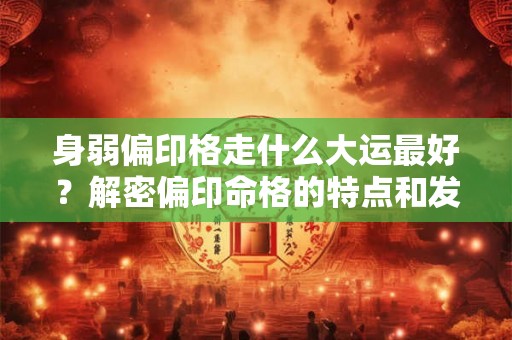 身弱偏印格走什么大运最好？解密偏印命格的特点和发展方向