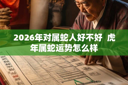 2026年对属蛇人好不好  虎年属蛇运势怎么样