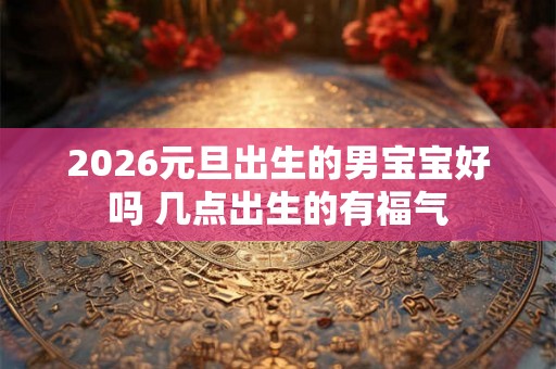 2026元旦出生的男宝宝好吗 几点出生的有福气