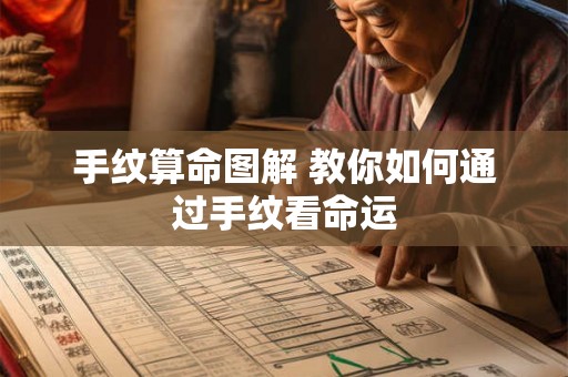 手纹算命图解 教你如何通过手纹看命运