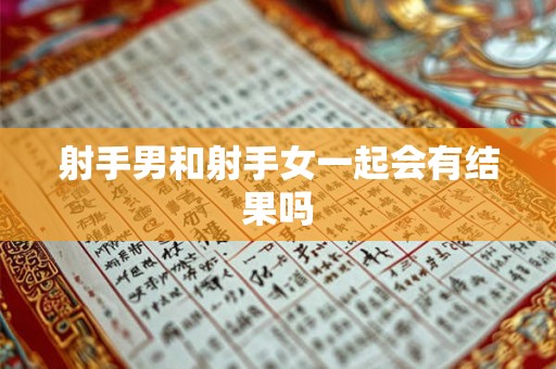 射手男和射手女一起会有结果吗 射手男和射手女一起会有结果吗