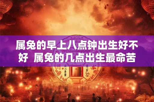 属兔的早上八点钟出生好不好 属兔的几点出生最命苦 属兔的早上八点钟出生好不好 属兔的几点出生最命苦