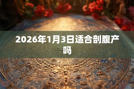 2026年1月3日适合剖腹产吗 2026年1月3日适合剖腹产吗