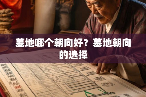 墓地哪个朝向好？墓地朝向的选择