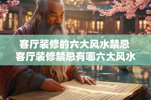 客厅装修的六大风水禁忌 客厅装修禁忌有哪六大风水