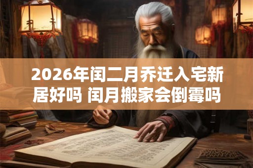 2026年闰二月乔迁入宅新居好吗 闰月搬家会倒霉吗