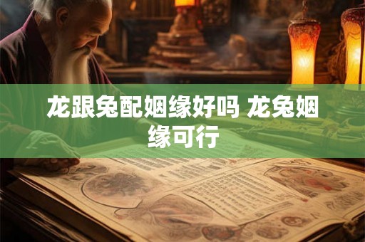 龙跟兔配姻缘好吗 龙兔姻缘可行