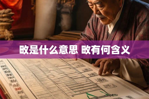 畋是什么意思 畋有何含义 畋是什么意思 畋有何含义