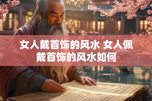 女人戴首饰的风水 女人佩戴首饰的风水如何
