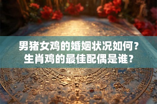 男猪女鸡的婚姻状况如何？生肖鸡的最佳配偶是谁？