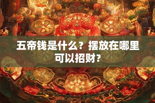 五帝钱是什么？摆放在哪里可以招财？
