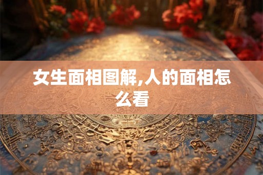 女生面相图解,人的面相怎么看