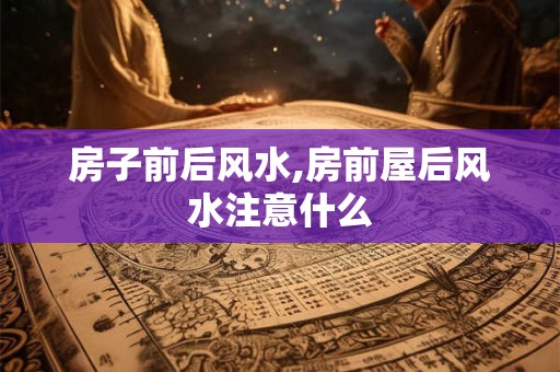 房子前后风水,房前屋后风水注意什么