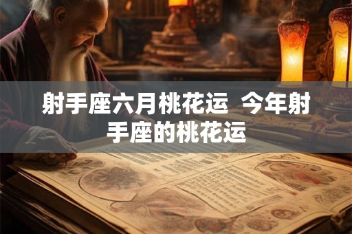 射手座六月桃花运 今年射手座的桃花运 射手座六月桃花运 今年射手座的桃花运